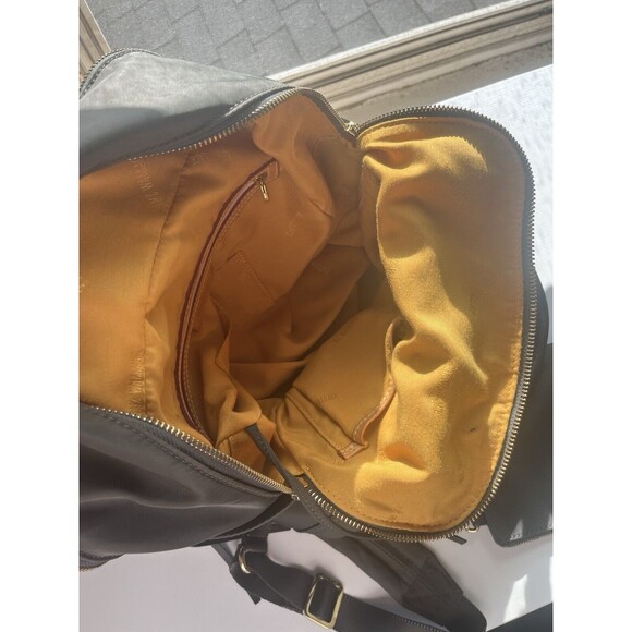 MZ Wallace Jordan Dark Grey Laptop Backpack Handle Pocket Nylon Travel School - Picture 4 of 6